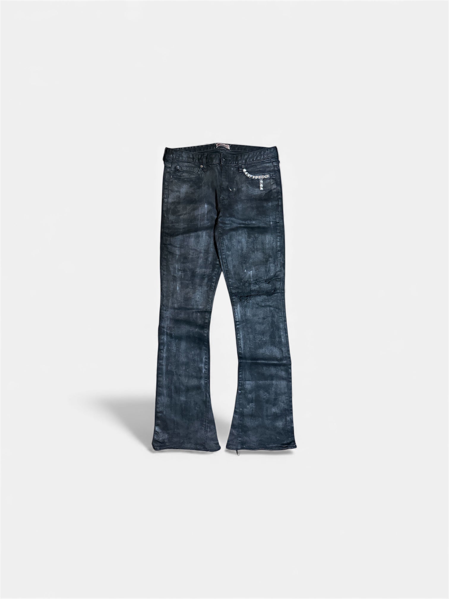 Skinny Waxed Denim