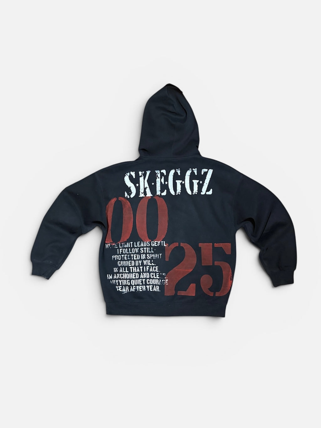 Guided By Will Double Zip Up Hoodie