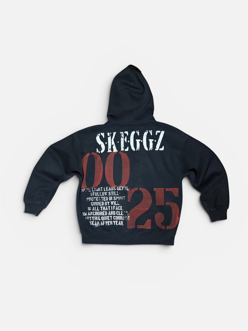 Guided By Will Double Zip Up Hoodie