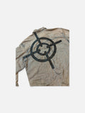 Kill Shot Leather-Denim Jacket