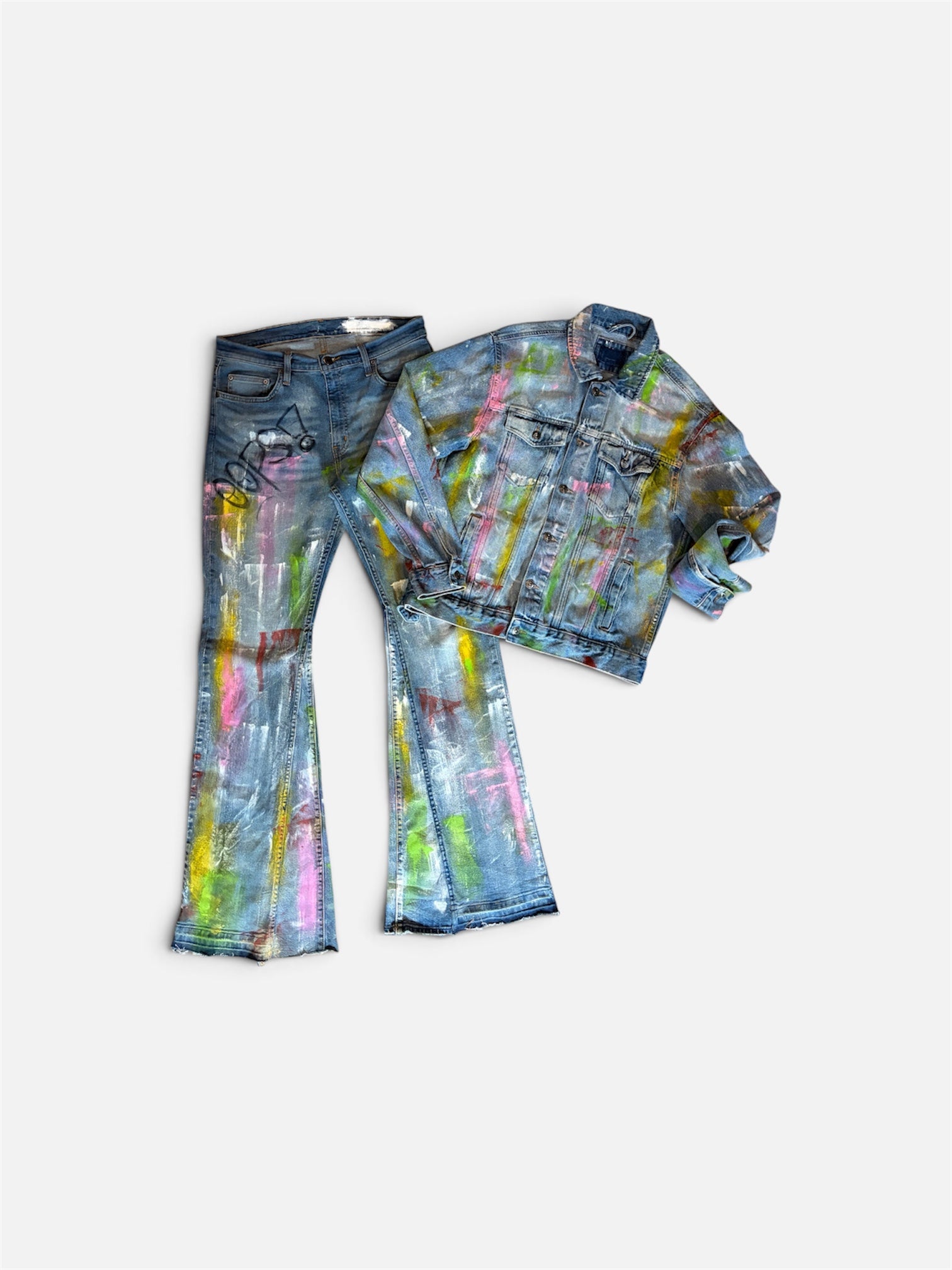 Spilled Drank Denim Set