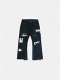 Archive Flannel Patchwork Jeans