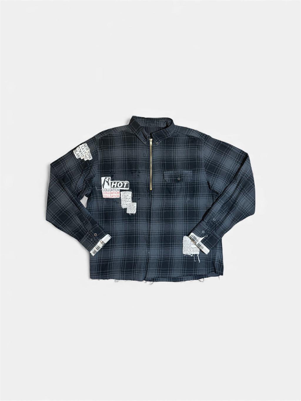 triplet patchwork flannel