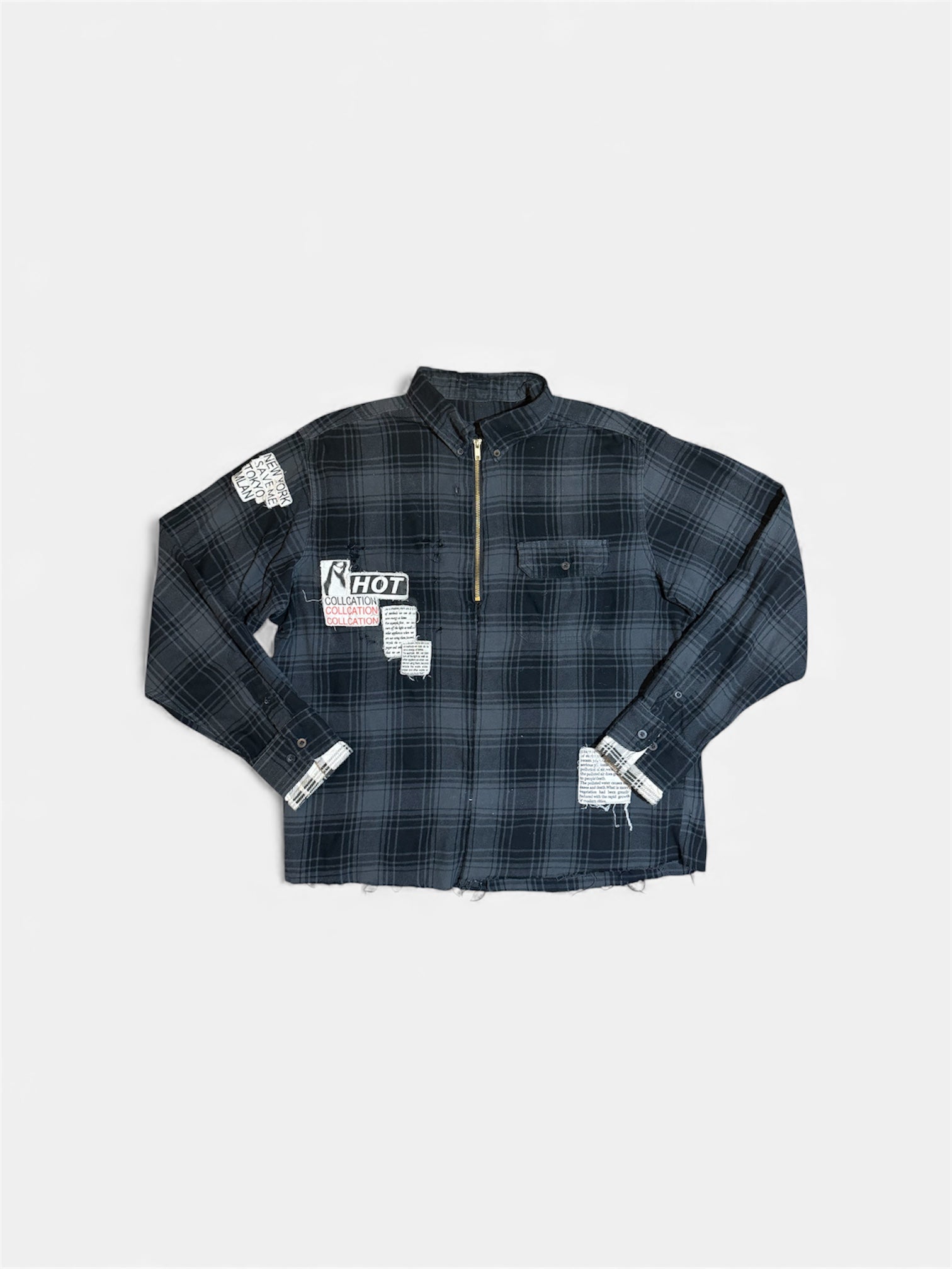triplet patchwork flannel