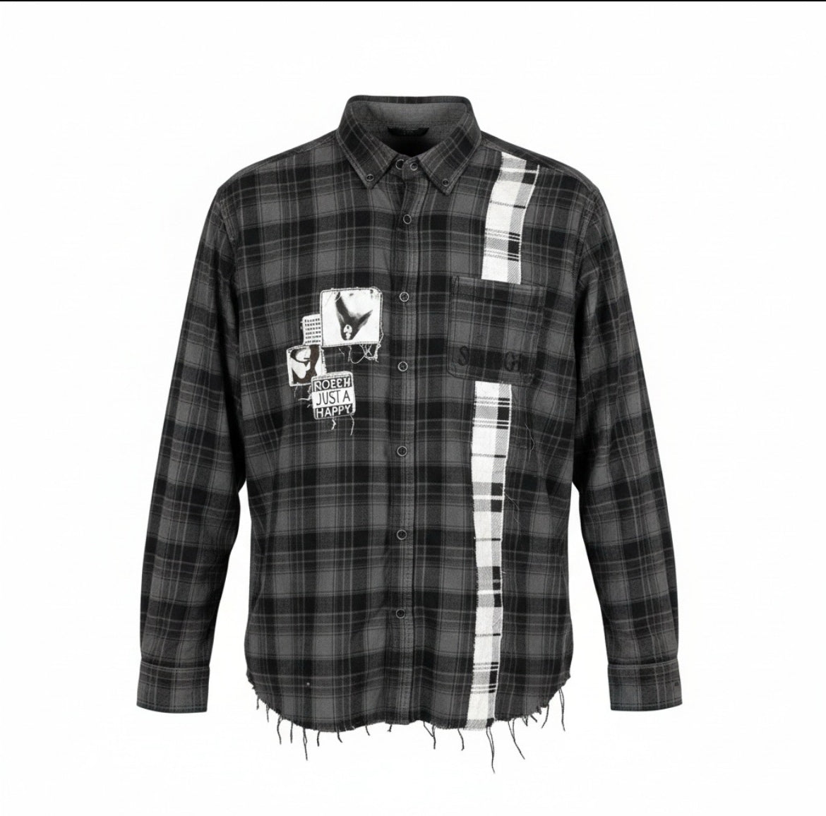 triplet patchwork flannel