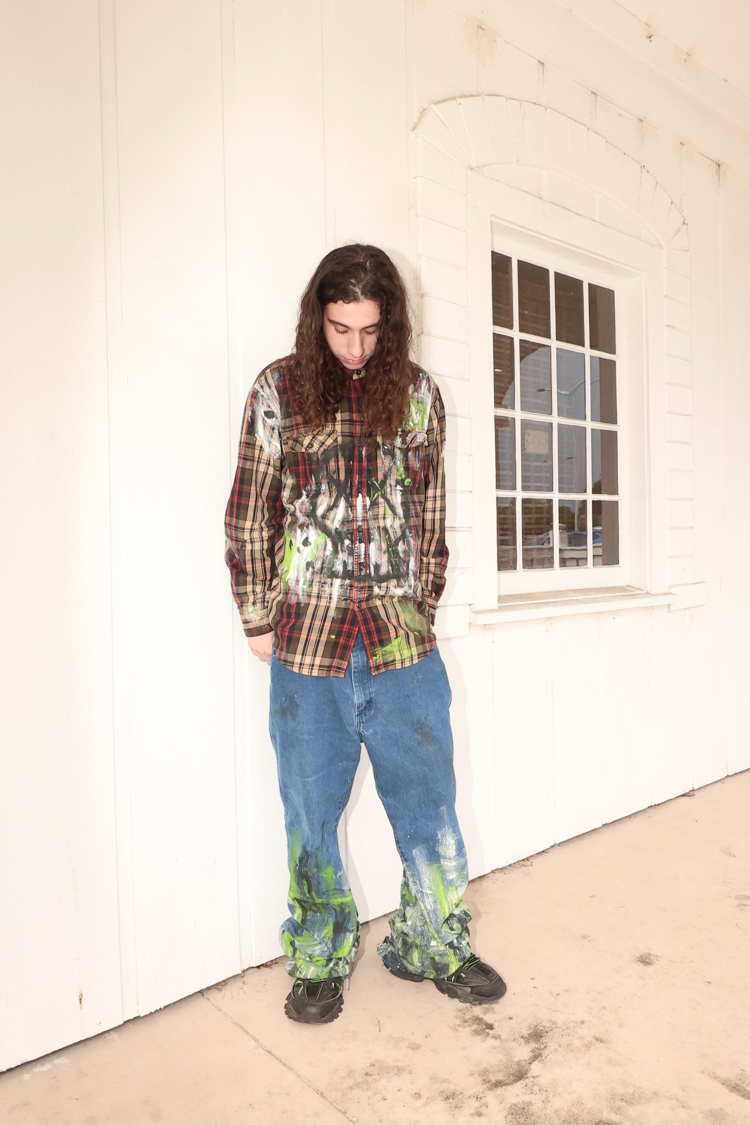 Ground Level Flared Jeans