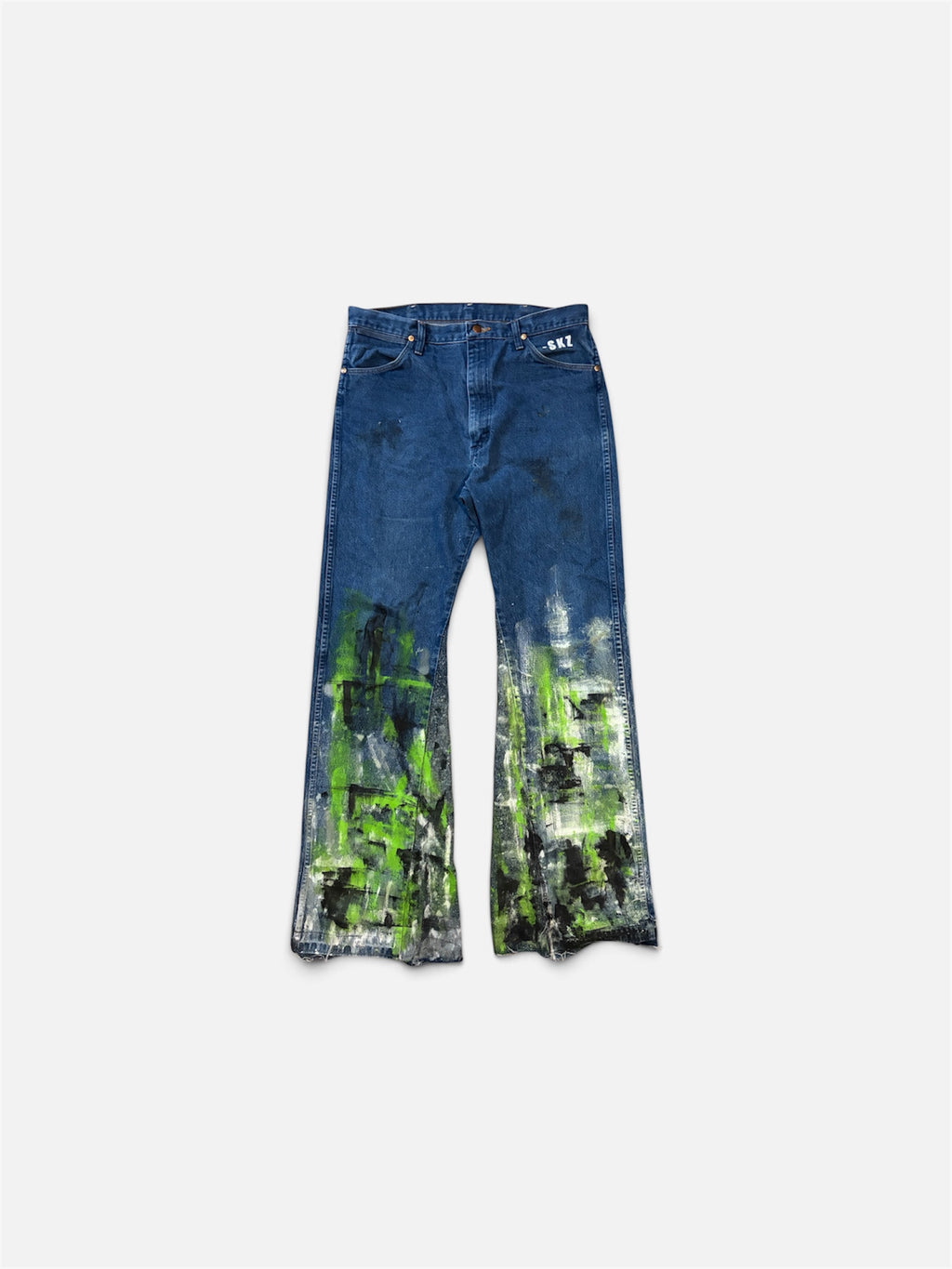 Ground Level Flared Jeans
