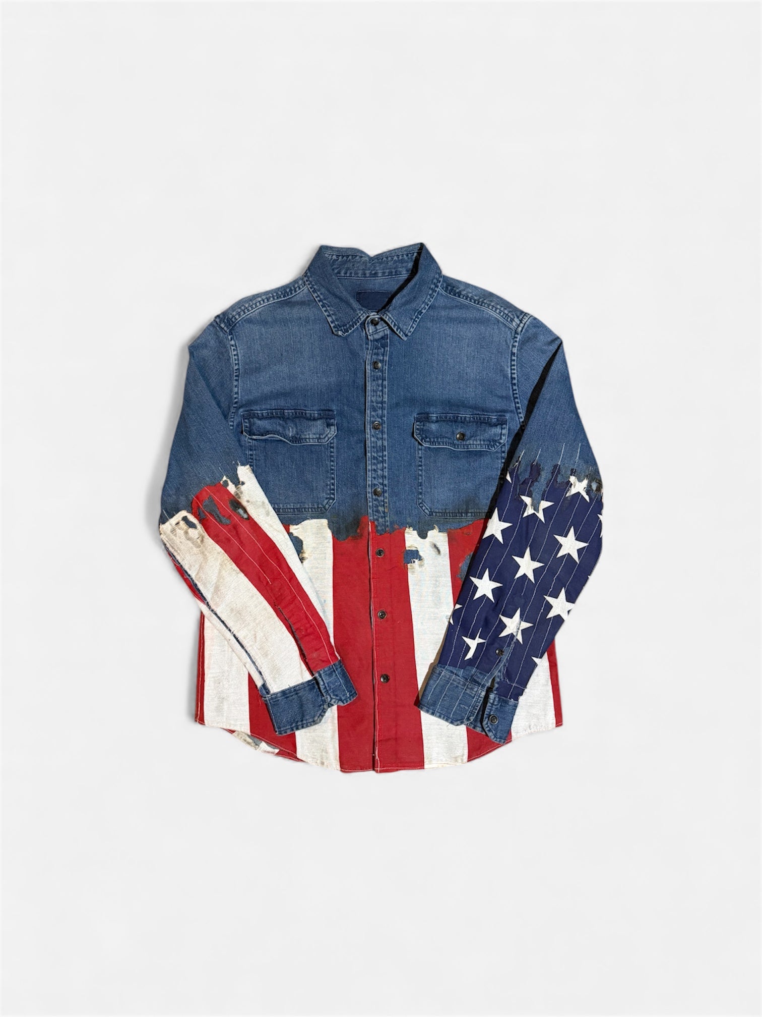 Charred Freedom Denim Jacket ( New Year's Special)